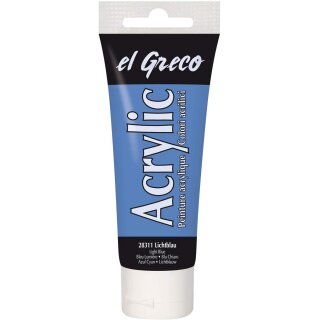 KREUL Acrylfarbe el Greco lichtblau 75 ml Tube
