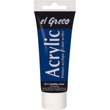 KREUL Acrylfarbe el Greco kobaltblau dunkel 75 ml Tube