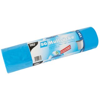 PAPSTAR Müllsäcke HDPE 120 Liter blau