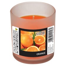 FLAVOUR by Gala Duftkerze im Glas "Fresh Linen"
