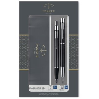 PARKER Schreibgeräte-Set IM Black C.C. 2er Set
