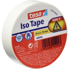 tesa Isolierband ISO TAPE 19 mm x 20 m weiß