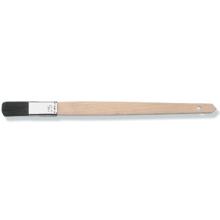 WESTEX Plattpinsel schwarze Naturborste 25 mm gerade