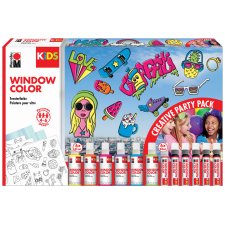 Marabu KiDS Window Color-Set "Party Pack" 6 x...