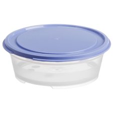 GastroMax Frischhaltedose 0,6 Liter transparent/weiß