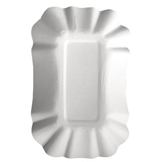 PAPSTAR Pommes-Schale "pure" Maße: 90 x 140 x 30 mm weiß