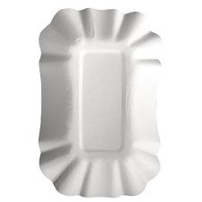 PAPSTAR Pommes-Schale "pure" Maße: 130 x 175 x 30 mm weiß