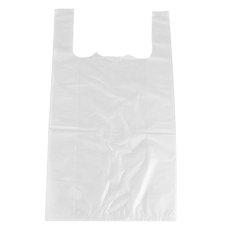 PAPSTAR Hemdchen-Tragetasche aus HDPE weiß