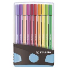 STABILO Fasermaler Pen 68 20er ColorParade grau/hellblau