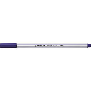 STABILO Pinselstift Pen 68 brush preußischblau