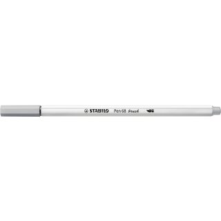 STABILO Pinselstift Pen 68 brush mittelgrau