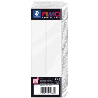 FIMO PROFESSIONAL Modelliermasse weiß 454 g