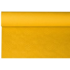 PAPSTAR Damast-Tischtuch (B)1,0 x (L)50 m gelb