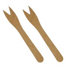 PAPSTAR Pommes-Frites-Gabeln "pure" Länge:...