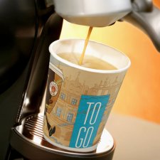 PAPSTAR Hartpapier-Kaffeebecher "To Go" 0,2 l