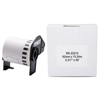 rillstab Endlos-Etiketten Papier 62 mm x 30,48 m weiß