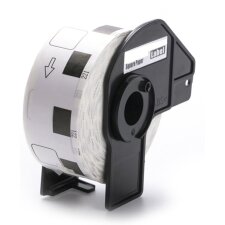 rillstab Rollenetiketten 62 x 100 mm weiß permanent...