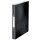 LEITZ Ringbuch WOW DIN A4 PP schwarz-metallic 2 Ringe