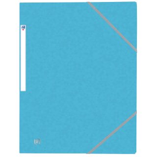 Oxford Eckspannermappe Top File+ DIN A4 hellblau