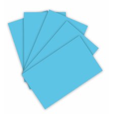 folia Tonpapier DIN A3 130 g/qm himmelblau 50 Blatt
