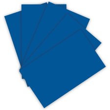 folia Tonpapier DIN A3 130 g/qm königsblau 50 Blatt