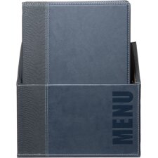 Securit Speisekarten-Mappe TRENDY A4 20er Box blau 1 Box...