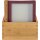 Securit Speisekarten-Mappe WOOD DIN A4 20er Box weinrot