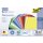 folia Tonpapier DIN A5 130 g/qm 25 Farben sortiert 100 Blatt