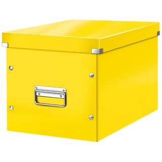 LEITZ Ablagebox Click & Store WOW Cube M gelb