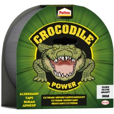 Pattex Crocodile Power Klebeband 48 mm x 30 m silber