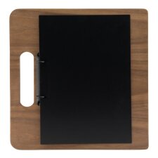 Securit Speisekarten-Ringbuch CHOPPING BOARD Walnussholz