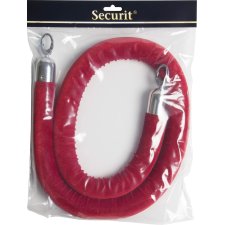 Securit Absperrsystem CLASSIC - Seil rot / silber 1,50 m