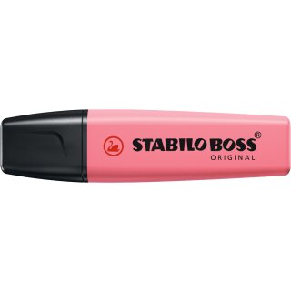 STABILO Textmarker BOSS ORIGINAL Pastel pastellrosa
