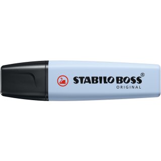 STABILO Textmarker BOSS ORIGINAL Pastel pastellblau