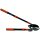 Garten PRIMUS Astschere Astamboss-Ratschenschere teleskopierbar schwarz / orange