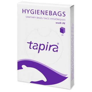 Tapira PE-Hygienebeutel für Spender weiß aus Polyethylen 30 Stück