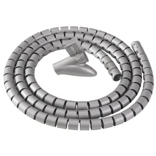 Fellowes Kabelbündler Cable Zip silber Länge: 2,0 m