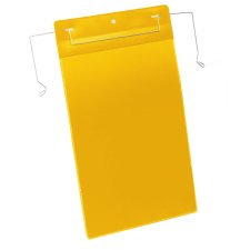 DURABLE Drahtbügeltasche, DIN A4 quer, gelb