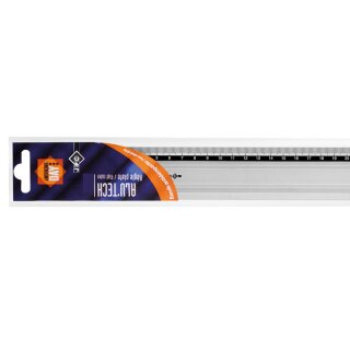 Wonday Flachlineal aus Aluminium 500 mm