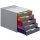 DURABLE Schubladenbox VARICOLOR MIX 5 mit 5 Schubladen