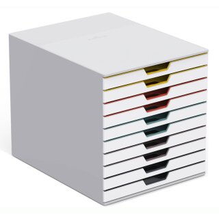 DURABLE Schubladenbox VARICOLOR MIX 10 mit Schubladen