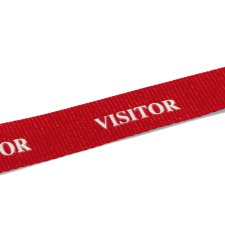 DURABLE Textilband 20 VISITOR Länge: 440 mm rot