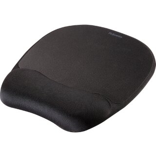 Fellowes Handgelenkauflage Memory Foam schwarz mit Maus Pad