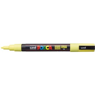POSCA Pigmentmarker PC-3M Strichstärke: 0,9 - 1,3 mm lichtgelb