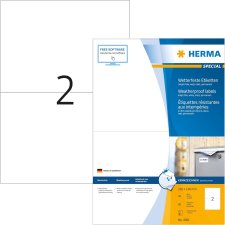 HERMA Inkjet Folien-Etiketten 210 x 148 mm weiß 80...