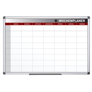 Bi-Office Planungstafel "Wochenplaner" 900 x 600 mm