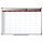 Bi-Office Planungstafel "Wochenplaner" 900 x 600 mm