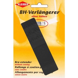 KLEIBER BH-Verlängerung Breite: 35 mm 2 Haken schwarz