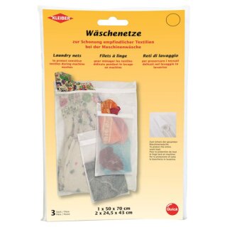 KLEIBER Wäschenetz-Set 3-teilig