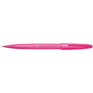 PentelArts Faserschreiber Brush Sign Pen pink